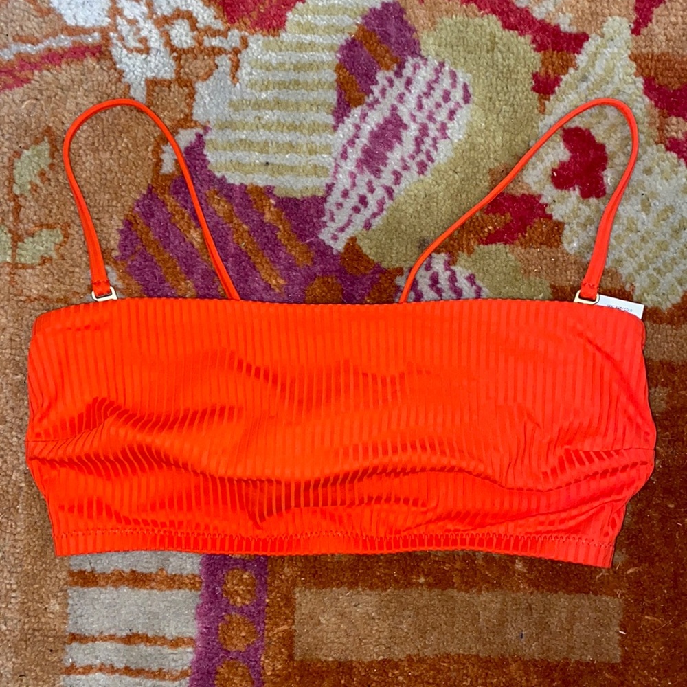 Vitamin A ribbed bikini top Mila L 10 - Picture 4 of 7